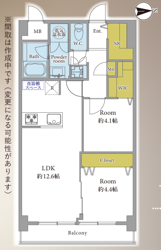 (間取) (間取)