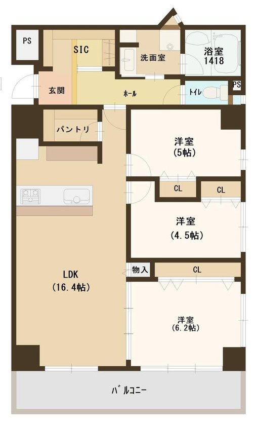 (間取) (間取)