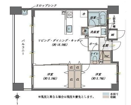 (間取) (間取)