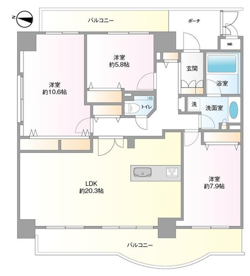 (間取) (間取)