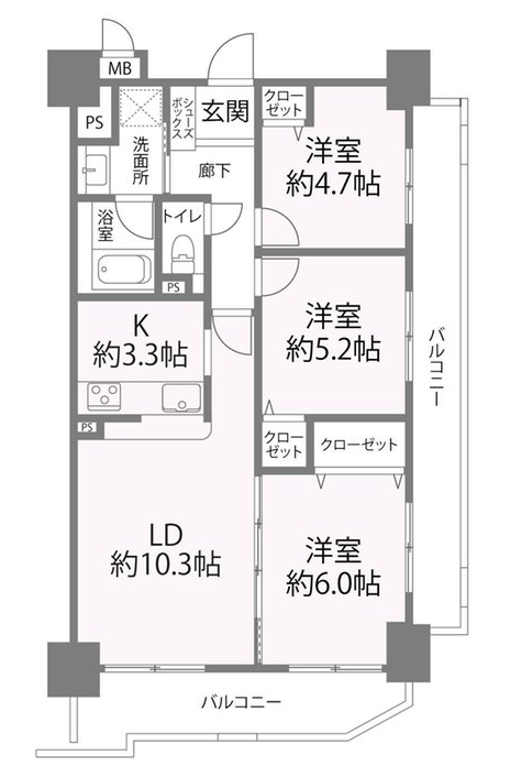 (間取) (間取)