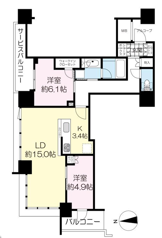 (間取) (間取)