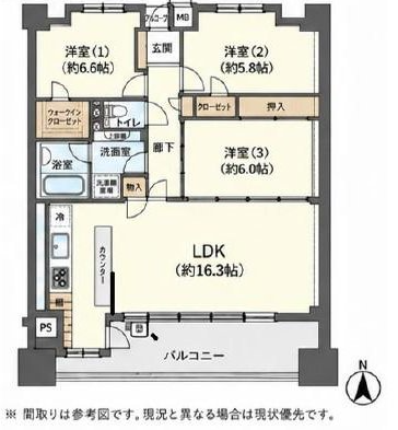(間取) (間取)