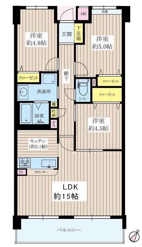 (間取) (間取)