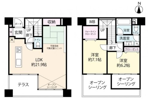 (間取) (間取)