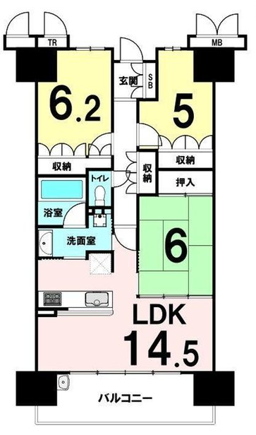 (間取) (間取)