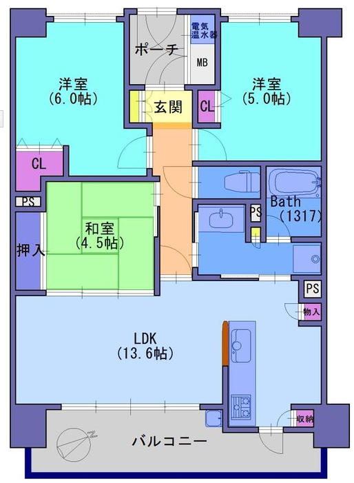 (間取) (間取)