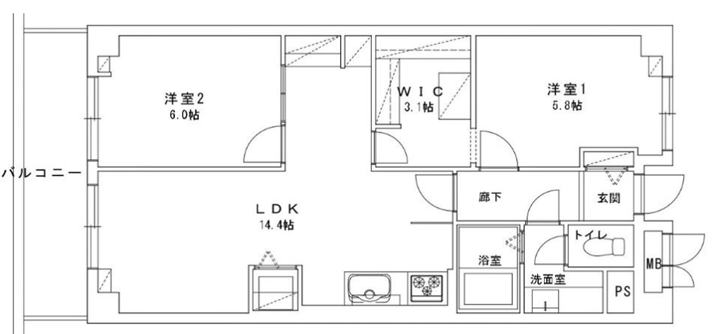 (間取)
