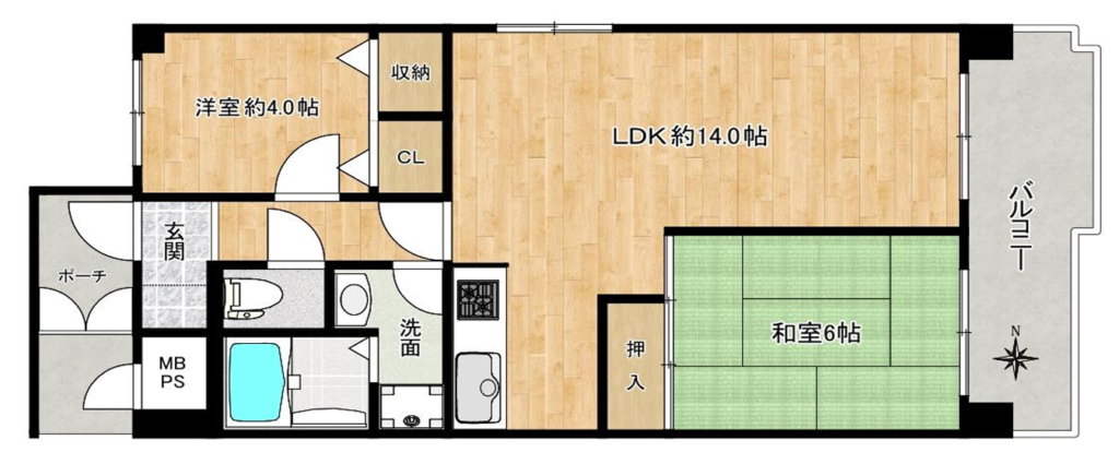 (間取) (間取)
